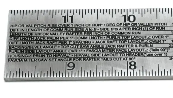 Unequal Pitched Rafter Tables 