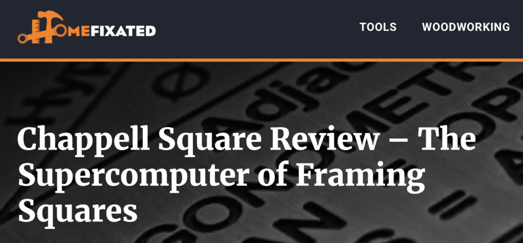 HOME FIXATED CHAPPELL SQUARE REVIEW