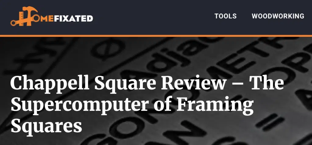 HOME FIXATED CHAPPELL SQUARE REVIEW