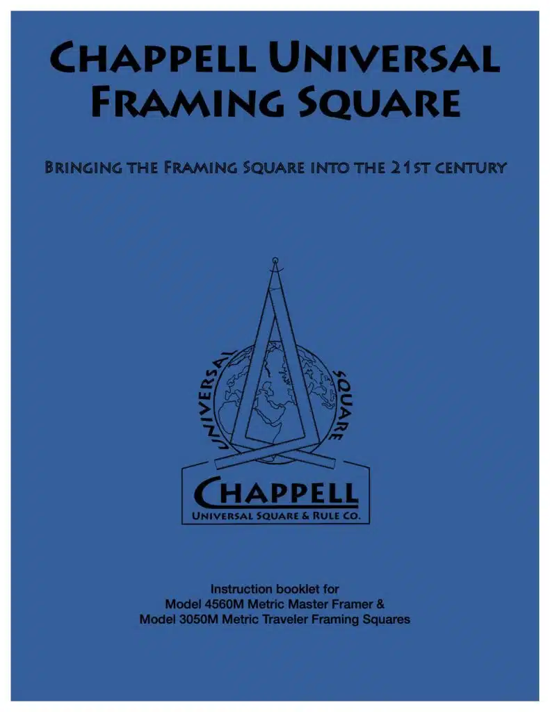 Metric Chappell Square Instruction Book