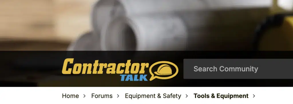Contractor Talk Blog