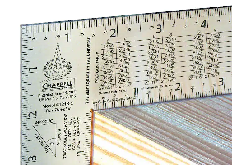 Chappell 1218 Traveler Framing Square